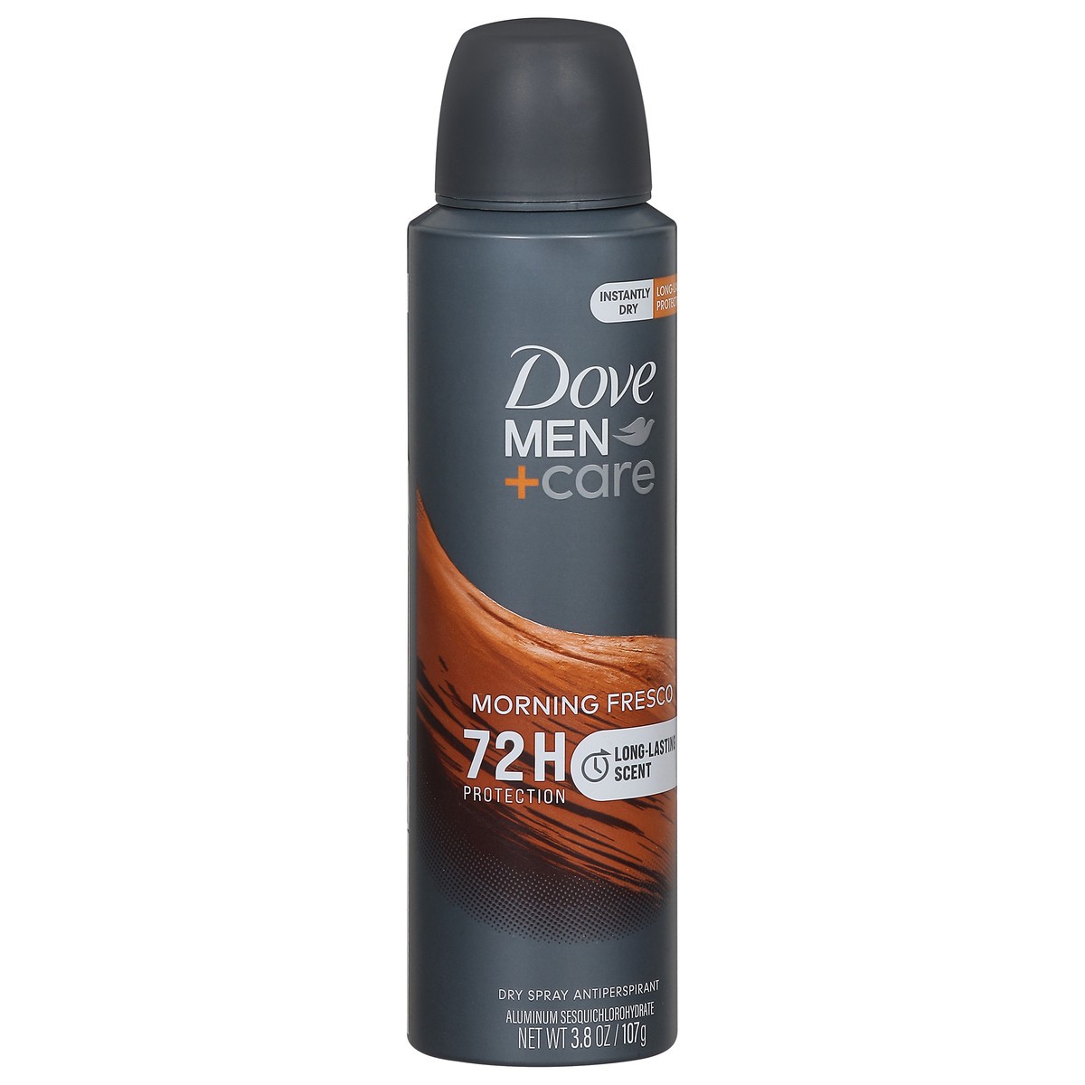 slide 3 of 4, Dove Men+Care 72H Protection Dry Spray Morning Fresco Antiperspirant 3.8 oz, 3.8 oz
