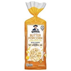 Quaker Rice Cakes Buttered Popcorn - 4.47 Oz