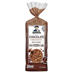 Quaker Rice Cakes Chocolate Crunch Gluten Free - 7.23 Oz