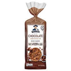 Quaker Rice Cakes Chocolate Crunch Gluten Free - 7.23 Oz