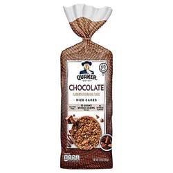 Quaker Rice Cakes Chocolate Crunch Gluten Free - 7.23 Oz