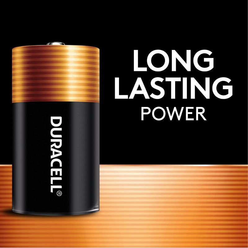 slide 2 of 6, Duracell Coppertop C Batteries - 4pk Alkaline Battery, 4 ct