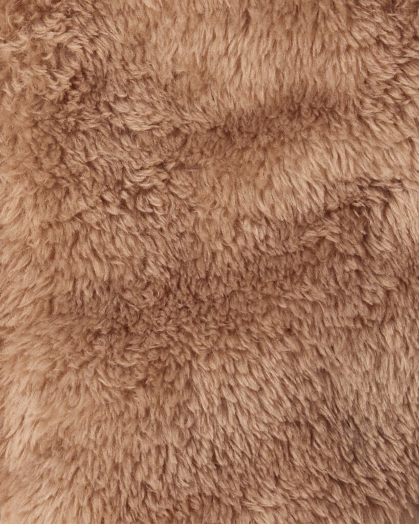 slide 3 of 3, Carter's Baby Boy Sherpa Zip-Up Jacket - Brown Brown 9M, 1 ct