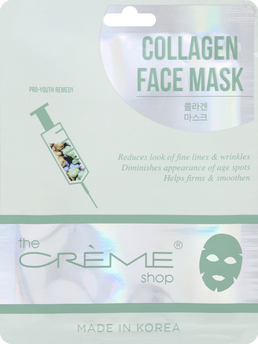 slide 1 of 3, The Crème Shop Face Mask 1 ea, 1 ct