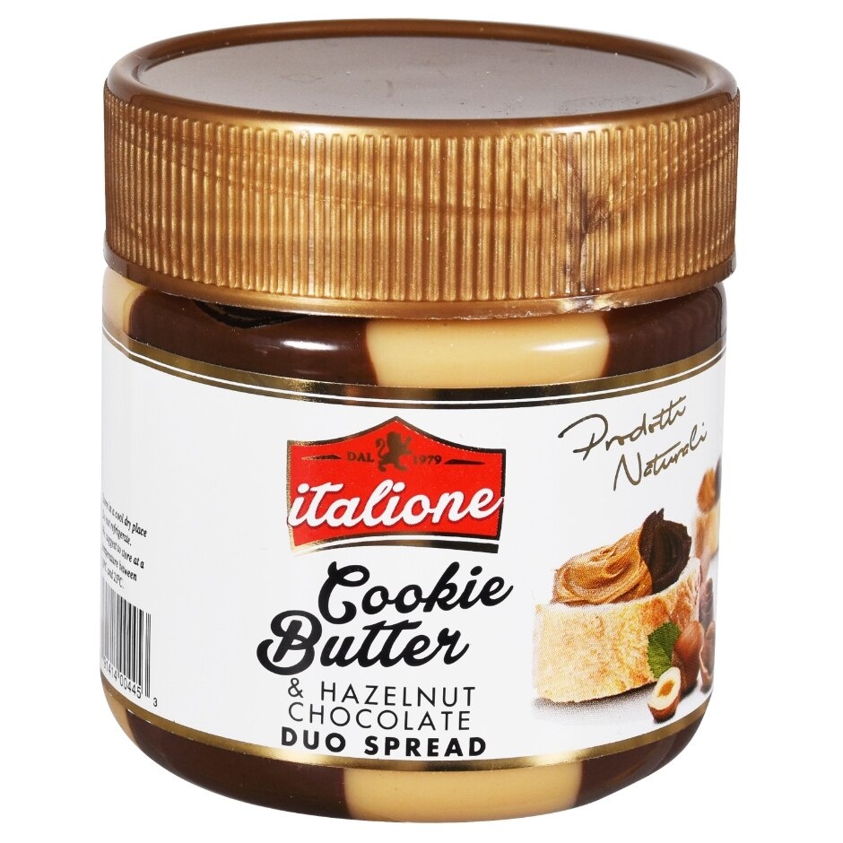 slide 1 of 1, Italione Cookie Butter And Hazelnut, 7 oz