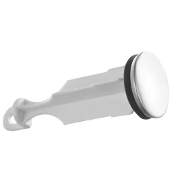 PlumbCraft Universal Pop-Up Plunger - Chrome