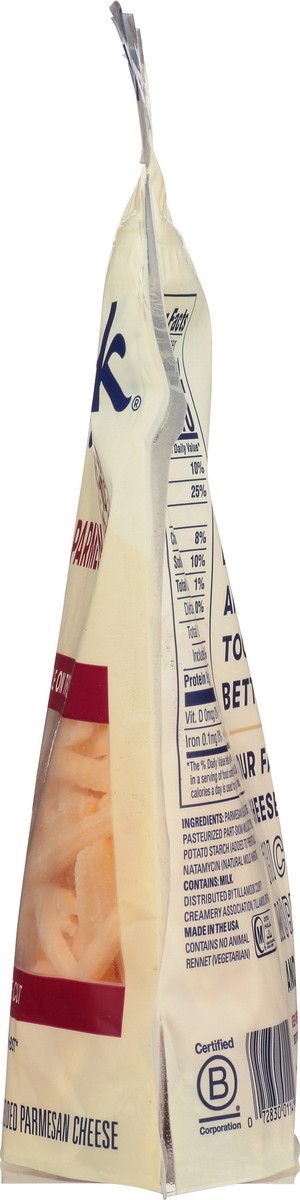 slide 8 of 9, Tillamook Fine Grated Parmesan Cheese 5.5 oz, 156 g