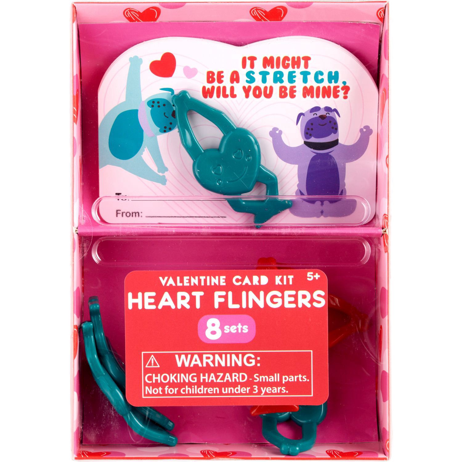 slide 1 of 1, JOYWARD Heart Flingers Card Kit, 1 ct