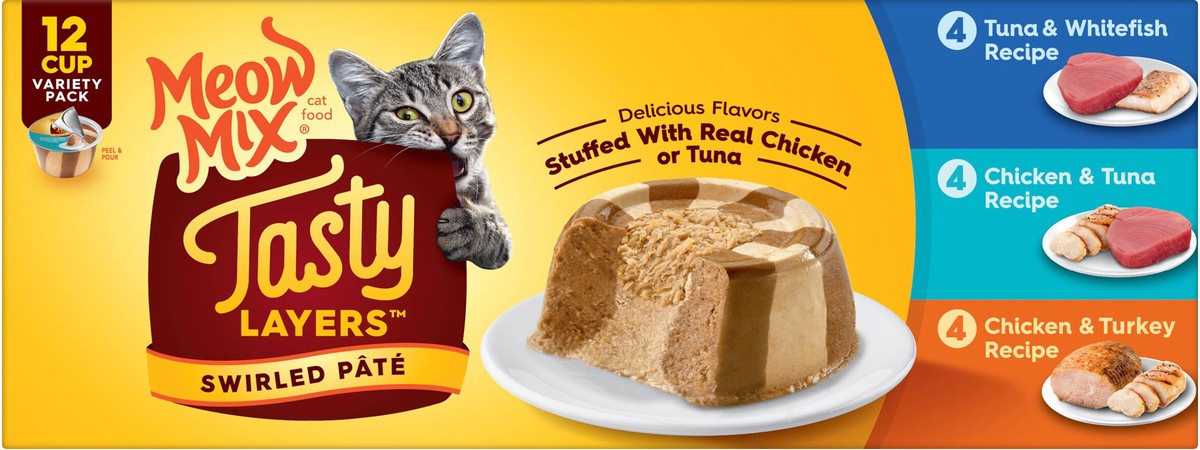 slide 8 of 8, Meow Mix Cat Food, 33 oz