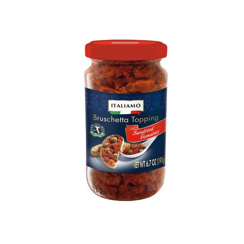 slide 1 of 1, Italiamo bruschetta spread, sun-dried tomatoes, 6.7 oz