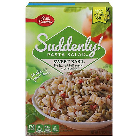 slide 1 of 1, Betty Crocker Suddenly Salad Sweet Basil 7.7oz - 7.7 OZ, 7.7 oz