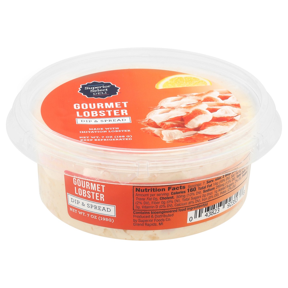 slide 3 of 4, Superior Select Gourmet Lobster Spread - 7 oz, 7 oz