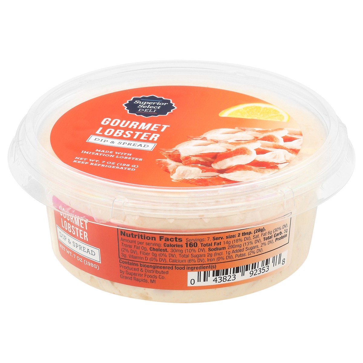 slide 4 of 4, Superior Select Gourmet Lobster Spread - 7 oz, 7 oz