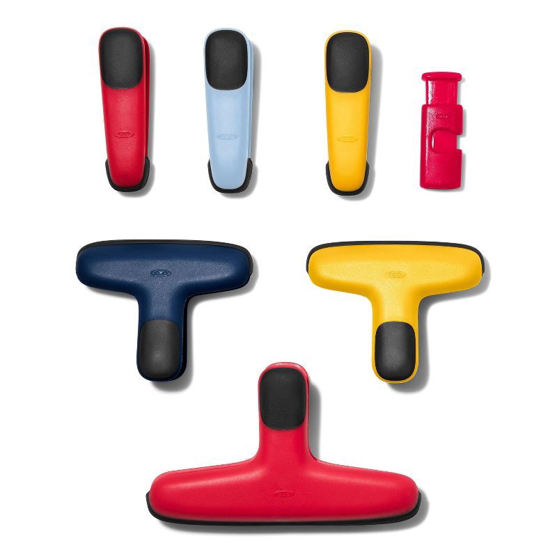 Oxo 7pc Plastic Bag Clips Set : Target