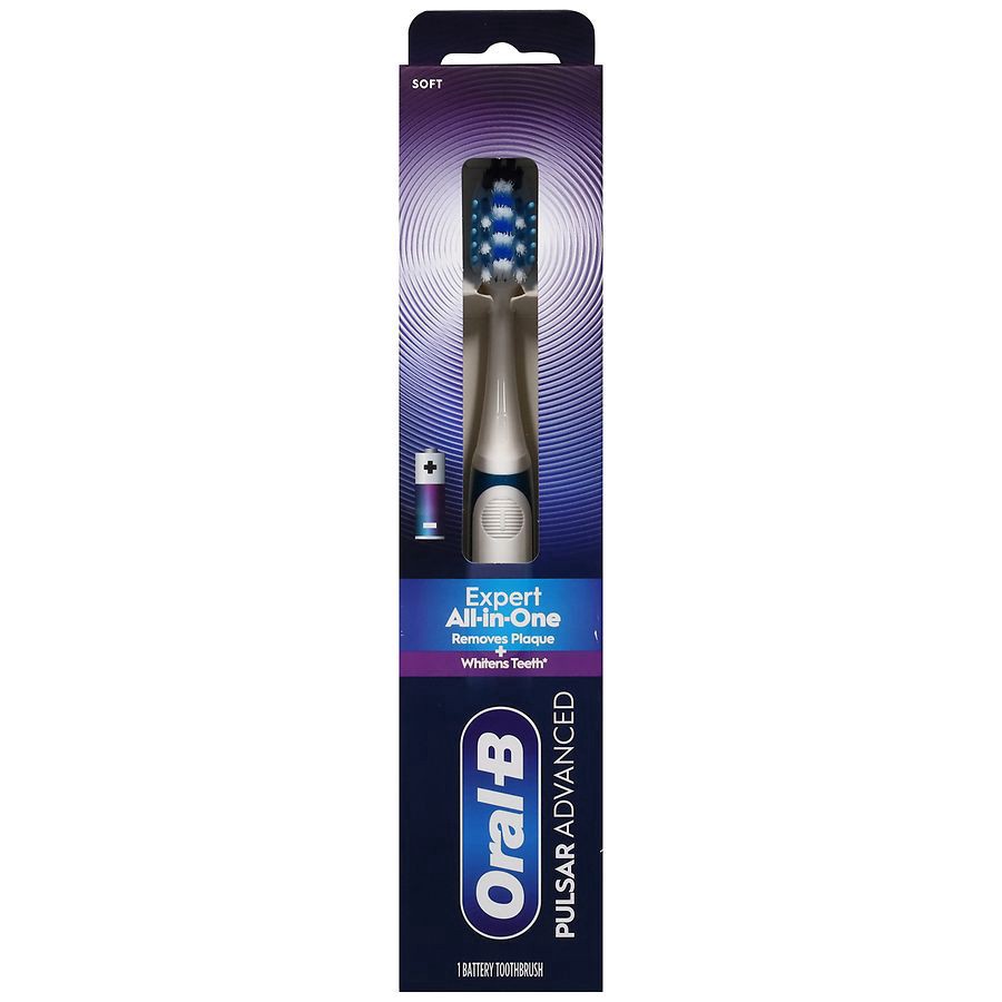 slide 2 of 5, Oral-B Pulsar Advanced All-in-One Soft Toothbrush, 1 Count, 1 ct