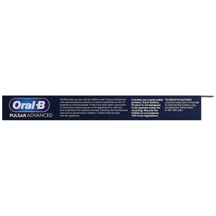 slide 3 of 5, Oral-B Pulsar Advanced All-in-One Soft Toothbrush, 1 Count, 1 ct