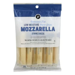 Publix Reduced Fat Mozzarella String Cheese
