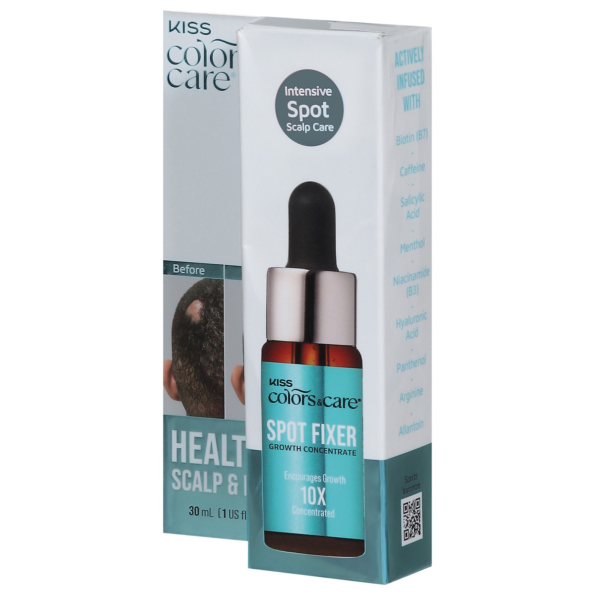 slide 5 of 14, Kiss Color & Care Healthy Scalp & Hair Spot Fixer 1 fl oz, 1 fl oz