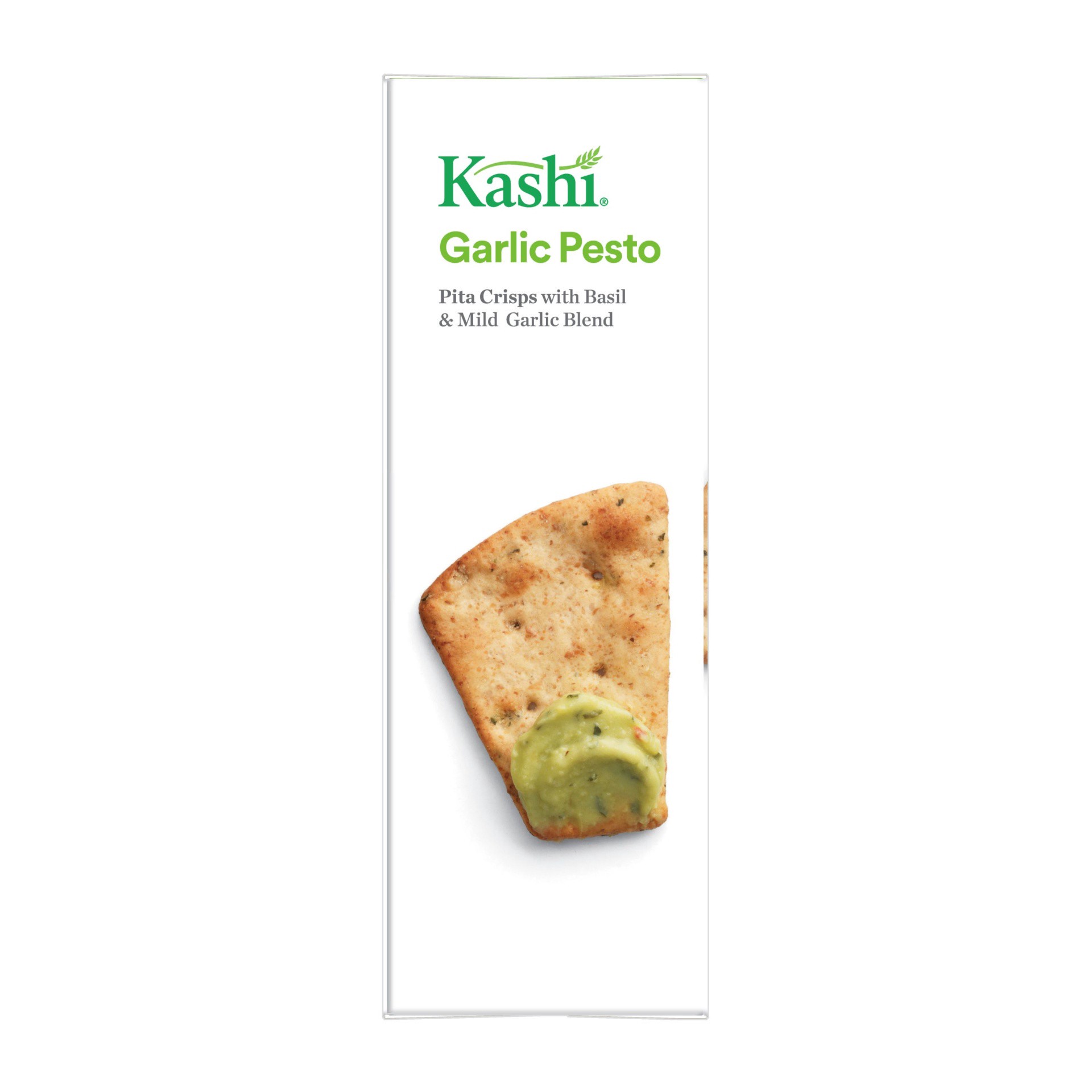 slide 7 of 7, Kashi Garlic Pesto Pita Crisps, 7.9 oz