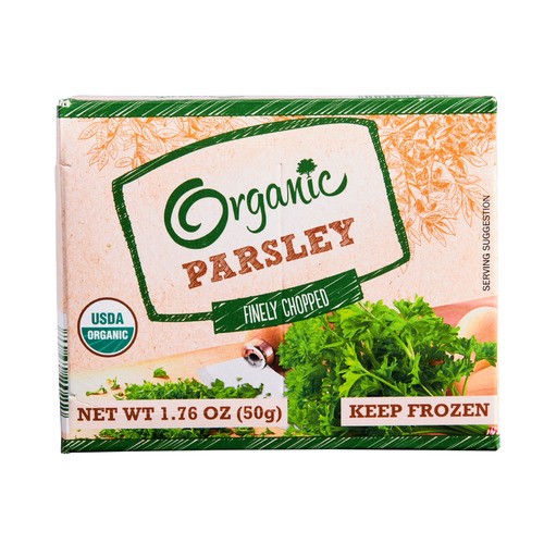 slide 1 of 1, frozen organic parsley, 1.8 oz