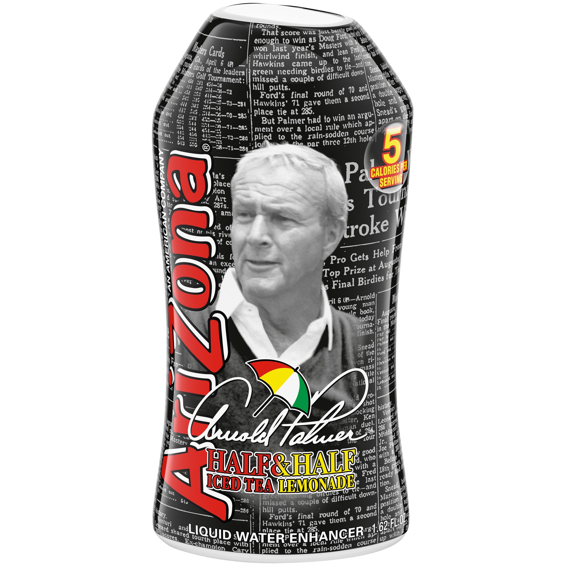 slide 1 of 14, AriZona Arnold Palmer Half & Half Iced Tea Lemonade Naturally Flavored Liquid Water Enhancer, 1.62 fl oz Bottle, 1.62 fl oz