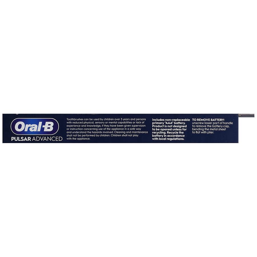 slide 3 of 4, Oral-B Pulsar Advanced All-in-One Soft Toothbrush, 2 Count, 2 ct