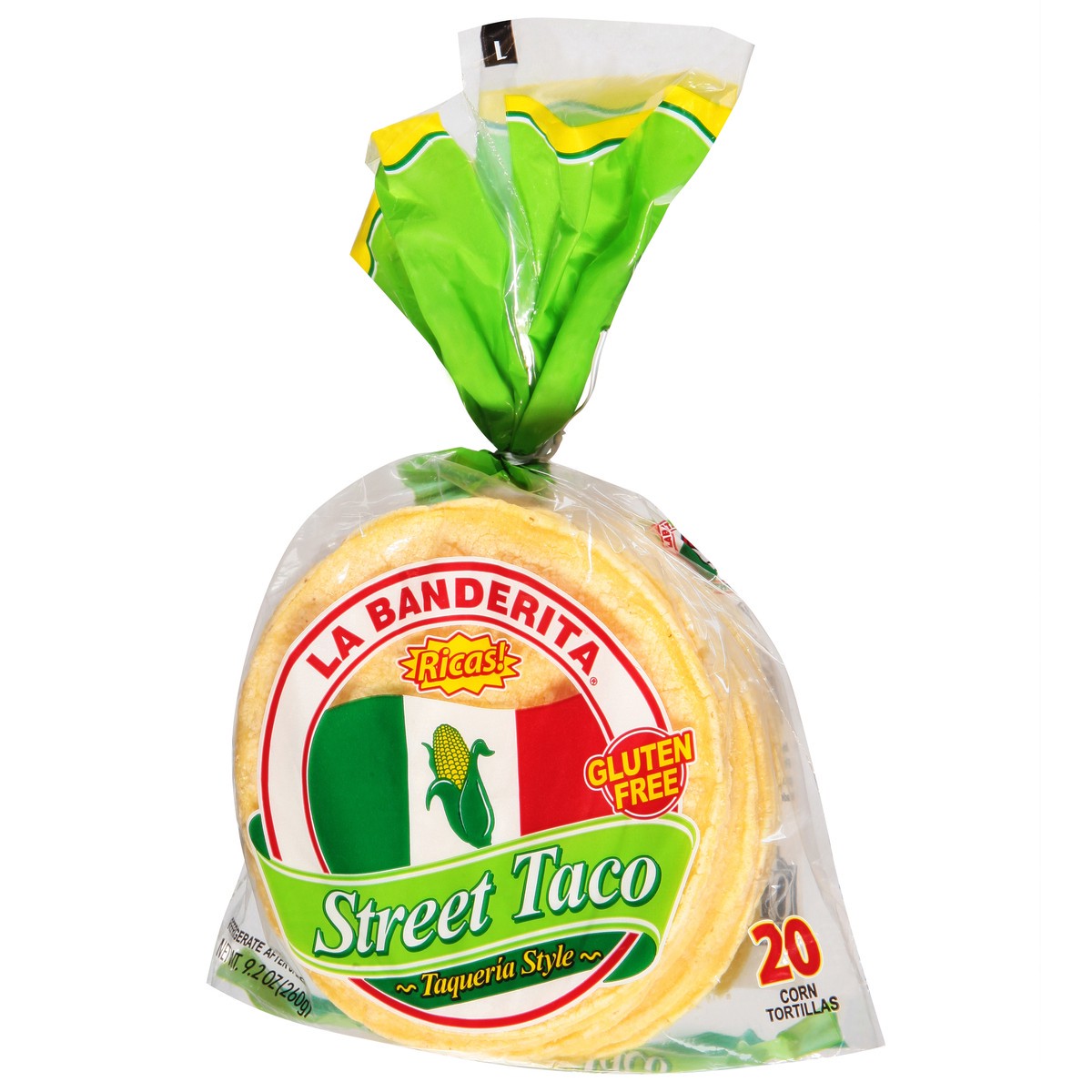 slide 11 of 14, La Banderita Street Taco Taqueria Style Corn Tortillas 20 ea, 9.2 oz