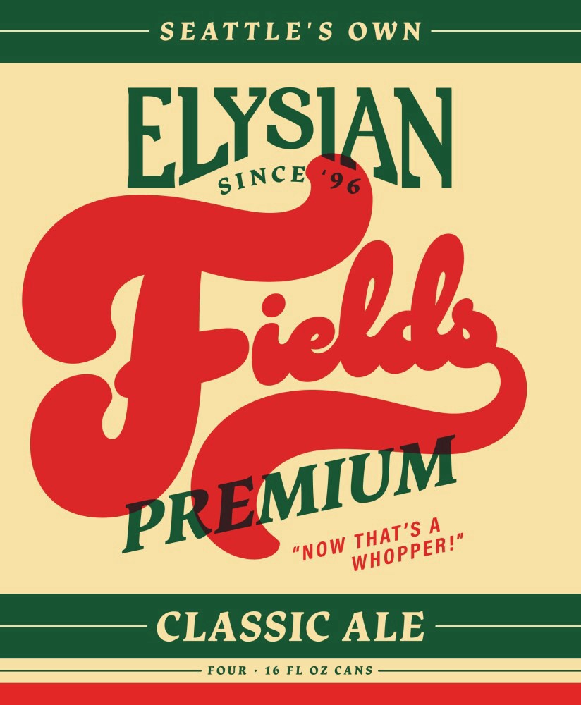 slide 5 of 5, Elysian Fields Premium Ale 4-pack 16oz cans, 64 fl oz