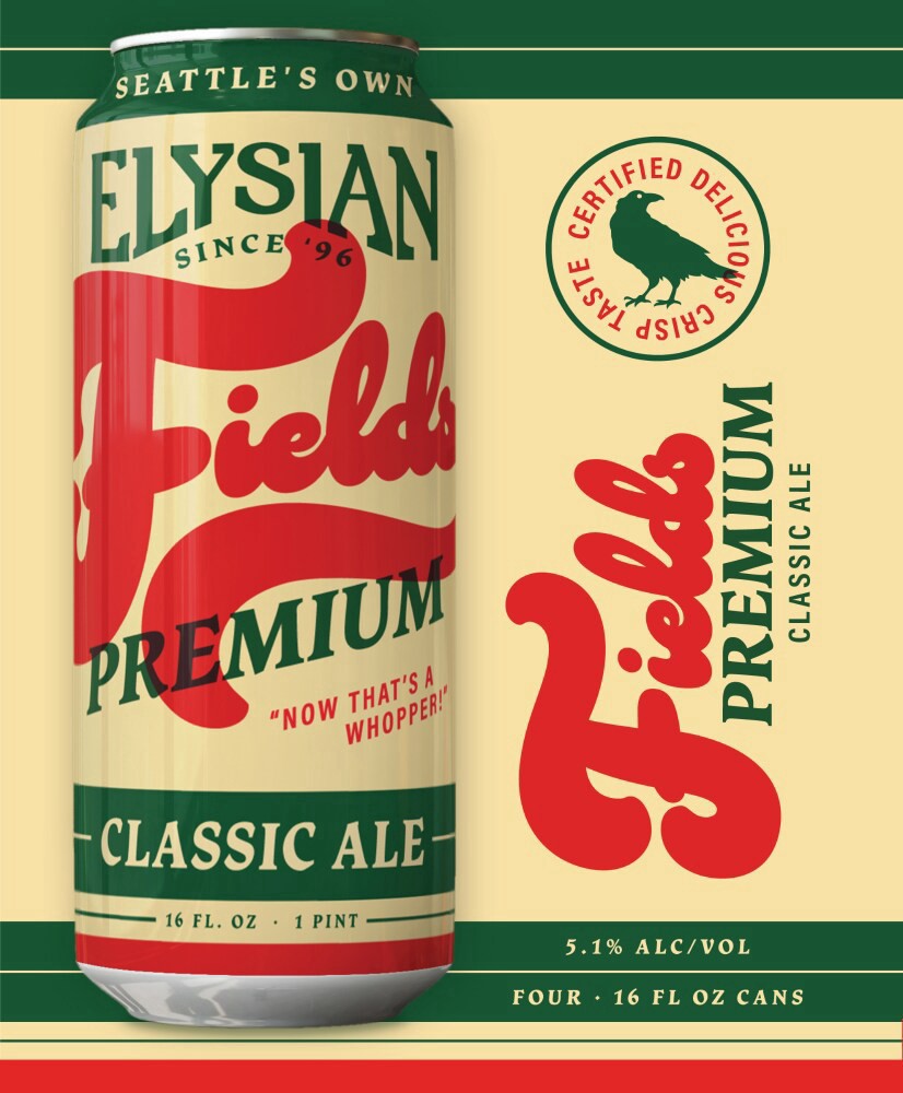 slide 2 of 5, Elysian Fields Premium Ale 4-pack 16oz cans, 64 fl oz