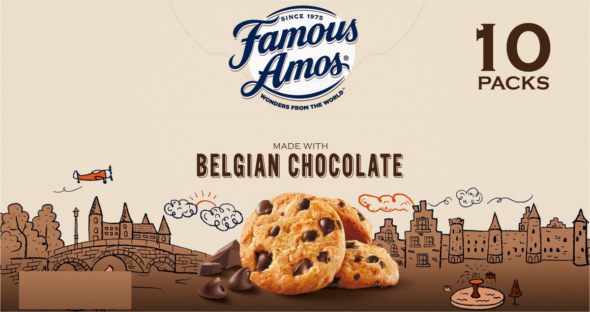 slide 2 of 7, Famous Amos Chocolate Bite Size Cookies, 10 oz