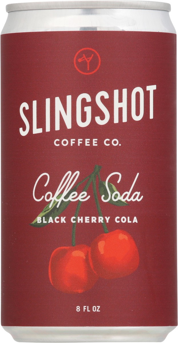 slide 3 of 14, Slingshot Black Cherry Cola Coffee Soda - 8 fl oz, 8 fl oz