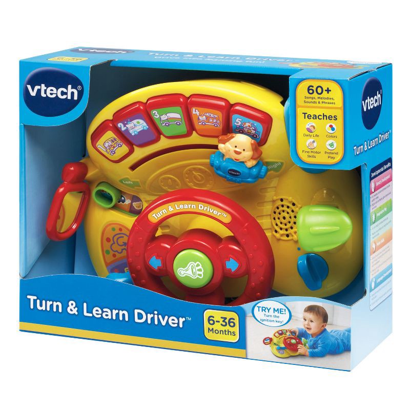 slide 6 of 7, VTech Turn and Learn Driver, 1 ct