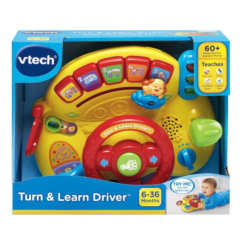 slide 7 of 7, VTech Turn and Learn Driver, 1 ct