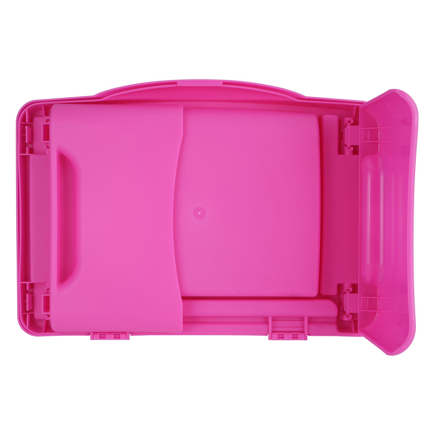 slide 3 of 4, 17.7" Folding Lap Tray By Creatology, 17.70 in x 12.59 in x 7.20 in