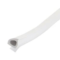 M-D 17-ft x 3/8-in x 3/8-in White Rubber Window Weatherstrip