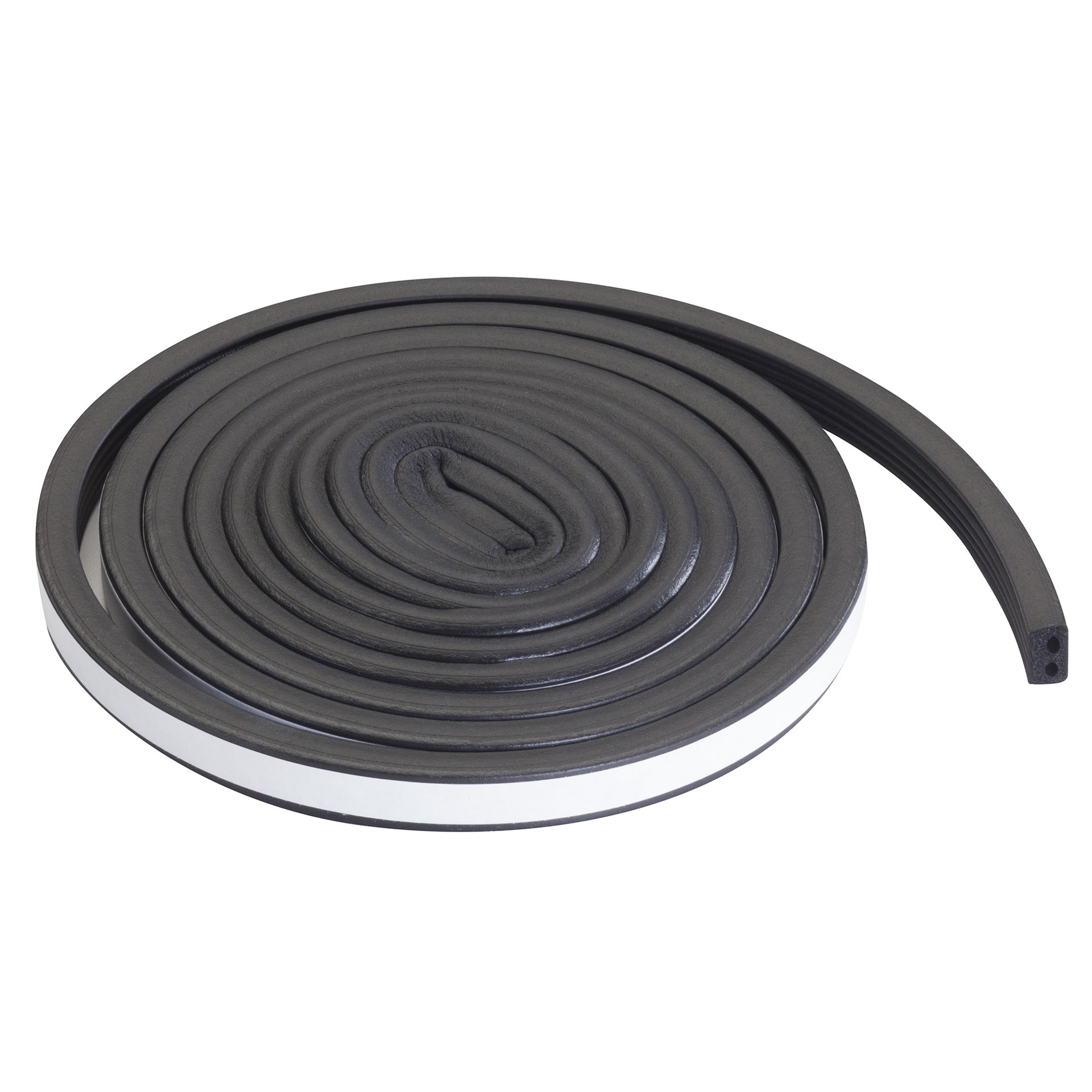 slide 4 of 6, M-D 10-ft x 19/32-in x 5/16-in Black Rubber Marine/Automotive Weatherstrip, 1 ct