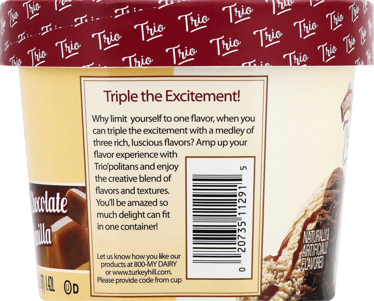 slide 10 of 10, Turkey Hill Caramel Chocolate Vanilla, 48 fl oz