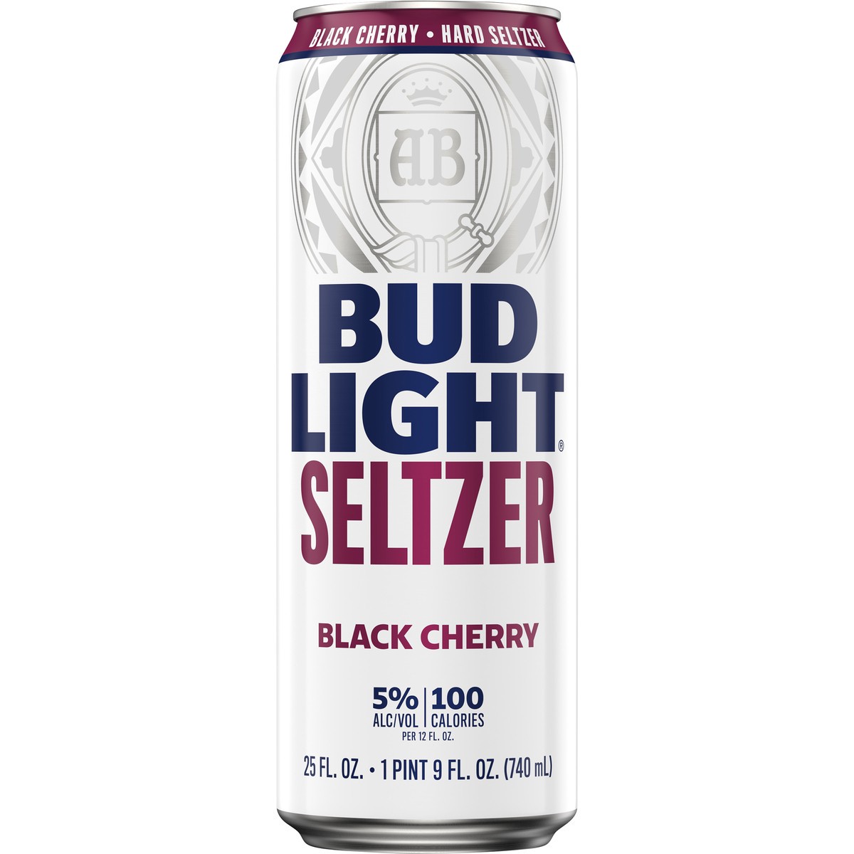 slide 1 of 1, Bud Light Black Cherry Seltzer, 25 fl oz