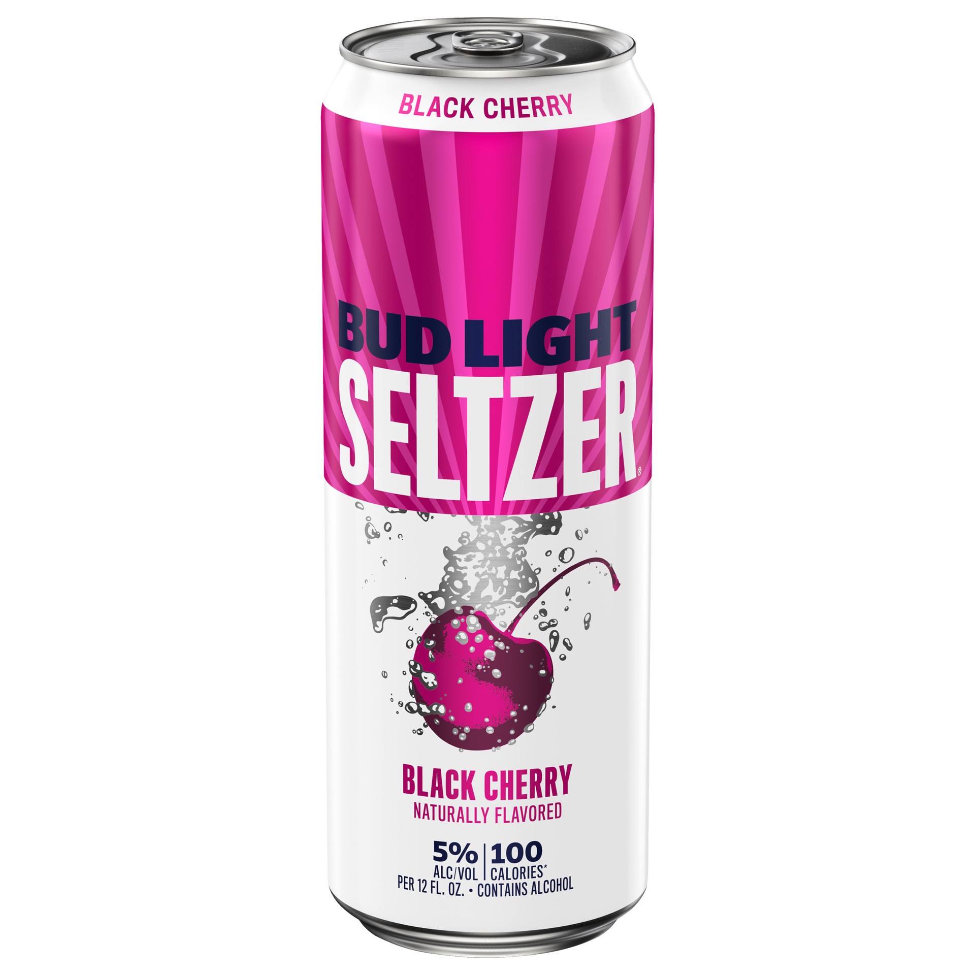 slide 1 of 1, Bud Light Black Cherry Seltzer 25 fl oz Tall Can, 25 fl oz