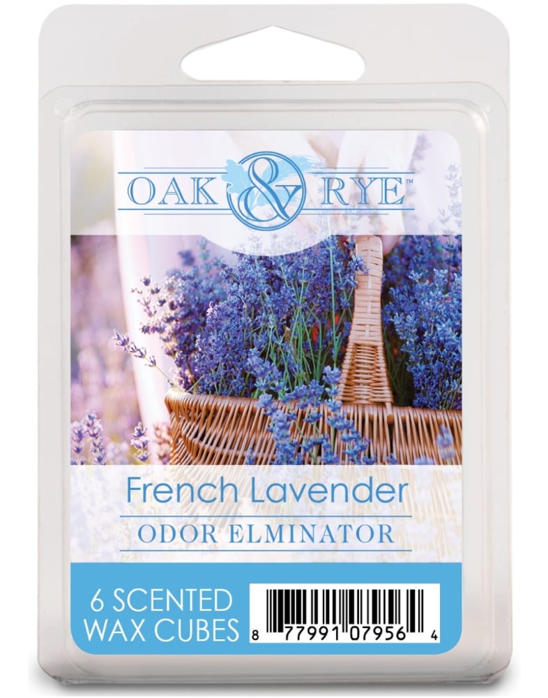 slide 1 of 1, Oak And Rye French Lavender Scented Wax Cubes - 6 Pk, 2.5 oz