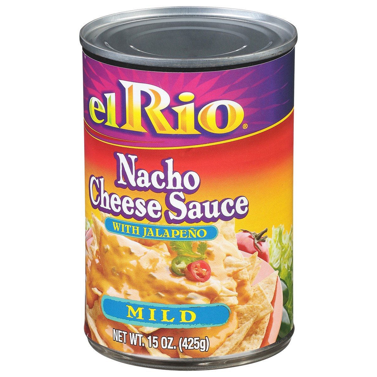 slide 12 of 13, El Rio Mild Nacho Cheese Sauce with Jalapeno 15 oz, 15 oz