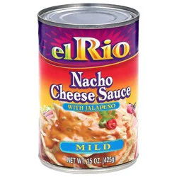 El Rio Mild Nacho Cheese Sauce with Jalapeno 15 oz