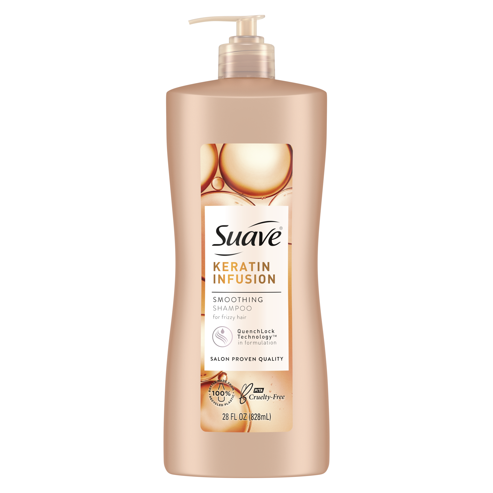 slide 5 of 7, Suave Professionals Smoothing Shampoo Keratin Infusion, 28 oz, 28 oz