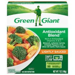 Green Giant Simply Steam Sauced Veggies, Antioxidant Blend, Frozen Vegetables, 7 oz