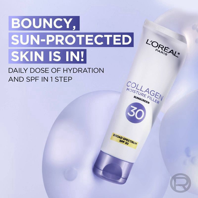 slide 3 of 8, L'Oréal Broad Spectrum SPF 30 Fragrance-Free Ultra-Light Moisturizing Lotion 1.7 fl oz, 1.7 fl oz