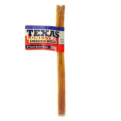 slide 1 of 1, Texas Lone Star Smoked Bully Stick, 9 in