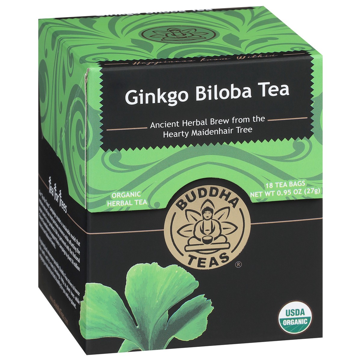 slide 5 of 9, Buddha Teas Ginkgo Biloba Tea - 18 ct, 18 ct