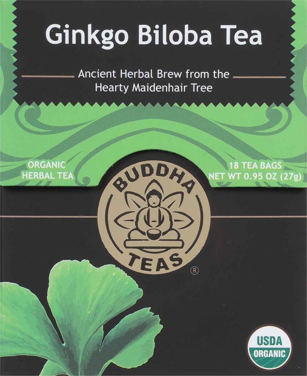 slide 7 of 9, Buddha Teas Ginkgo Biloba Tea - 18 ct, 18 ct