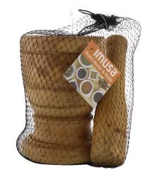IMUSA Jumbo Wood Mortar