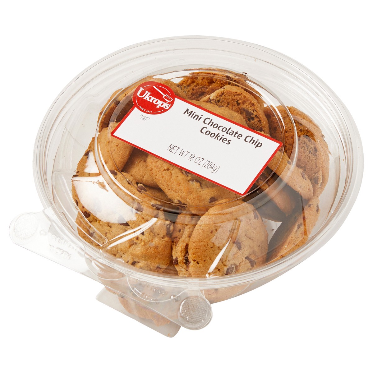 slide 2 of 6, Ukrop's Mini Chocolate Chip Cookies, 10 oz